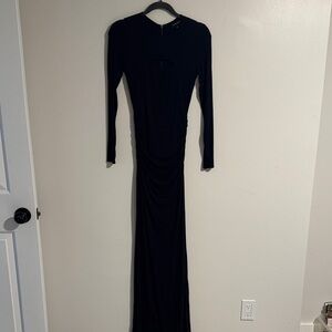 Marciano Black Long Sleeve Gown